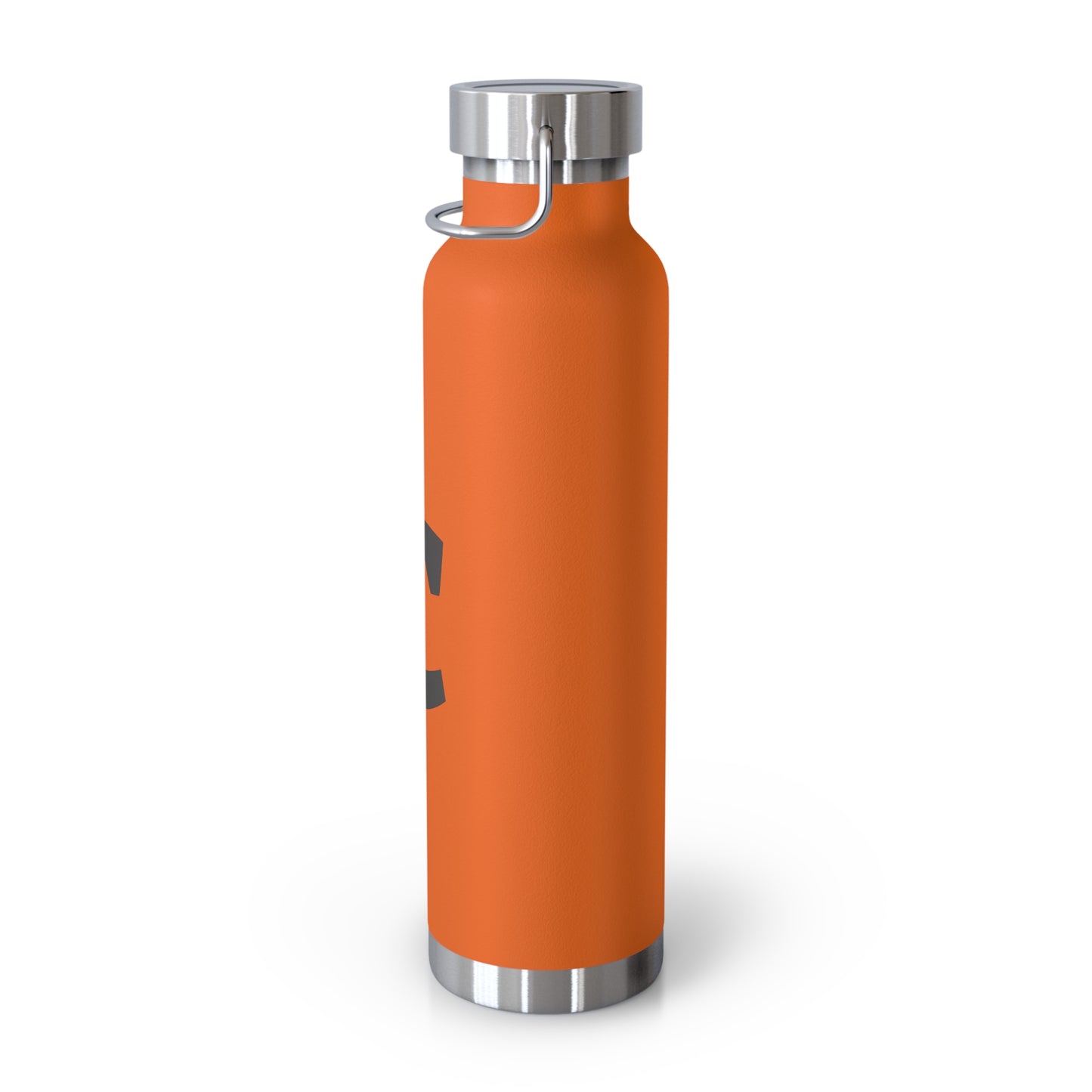 Personalized Copper Insulated Water Bottle, 22oz - "C" Custom Monogram