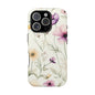 Floral Watercolor Magnetic Impact-Resistant Phone Case