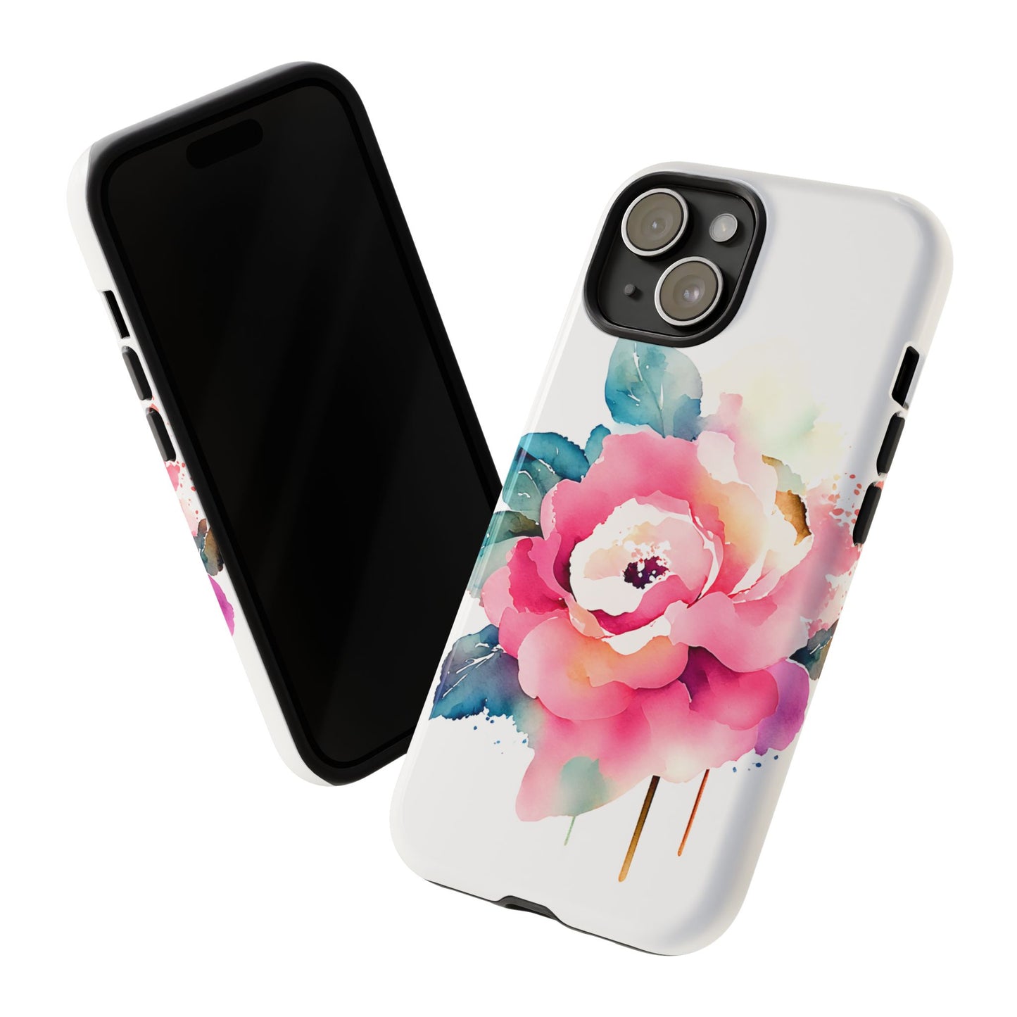 Floral Phone Case - Vibrant Rose Design