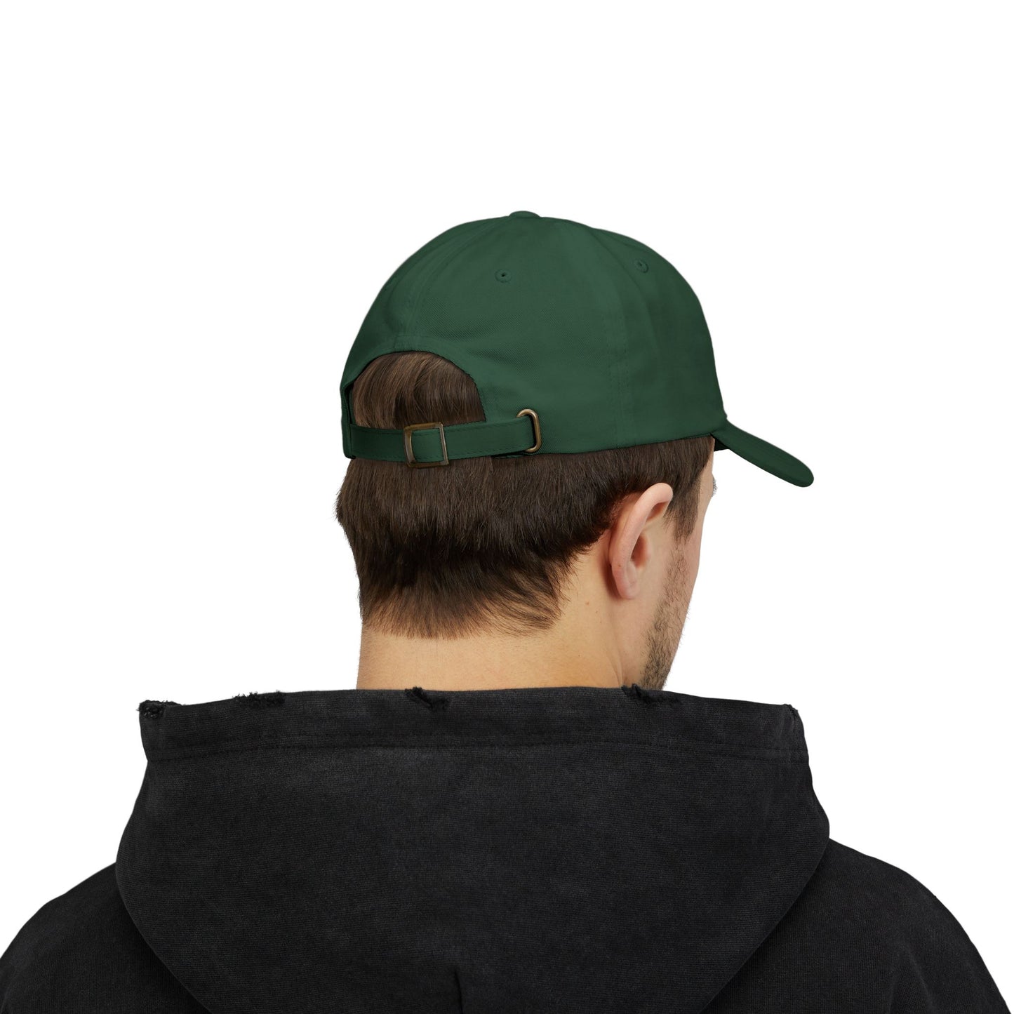 Classic Gold Initial Dad Cap - Letter D