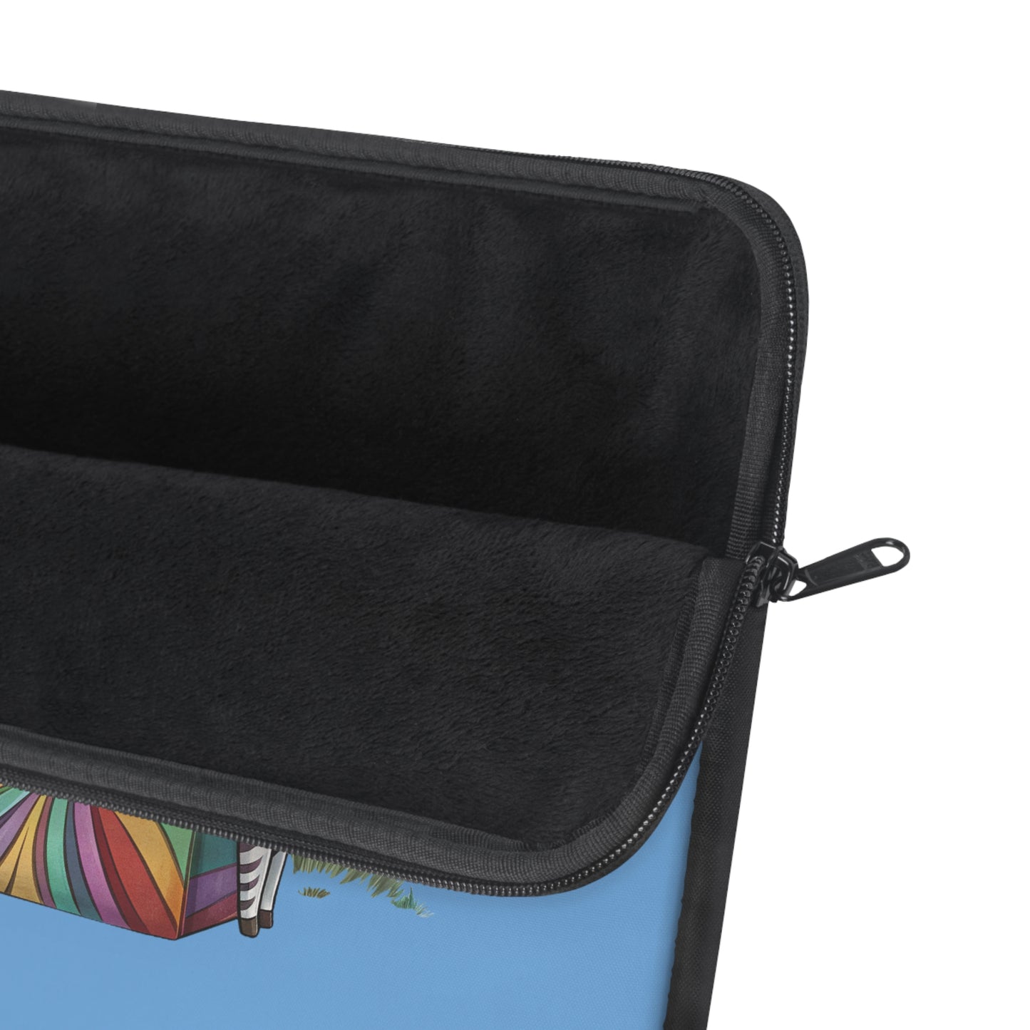 Colorful Zebra Laptop Sleeve for Kids, Personalized Tech Case, Fun Animal Design, Cute Gift for Students, Back to School Essentials, [...]
