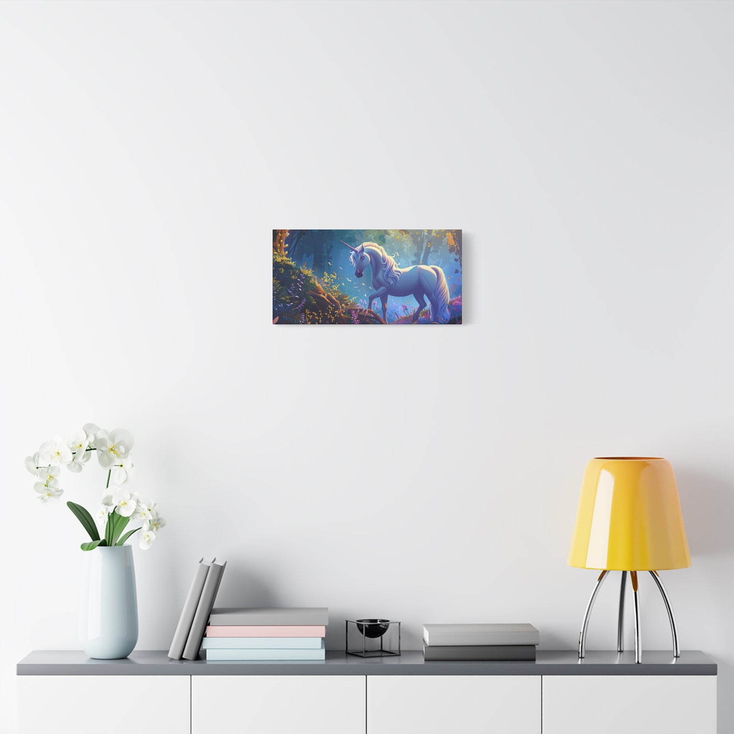 Matte Canvas, Stretched, 1.25" - Unicorn