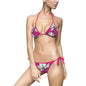 Vibrant Floral Women's Bikini Swimsuit, Summer Beachwear, Pool Party Essentials, Swimsuit Set, Vacation Ready Attire
