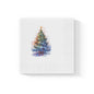 Festive Holiday Napkins with Christmas Tree Design, Seasonal Dinner Party Decor, Holiday Gatherings, Elegant Table Setting, Christmas Decor