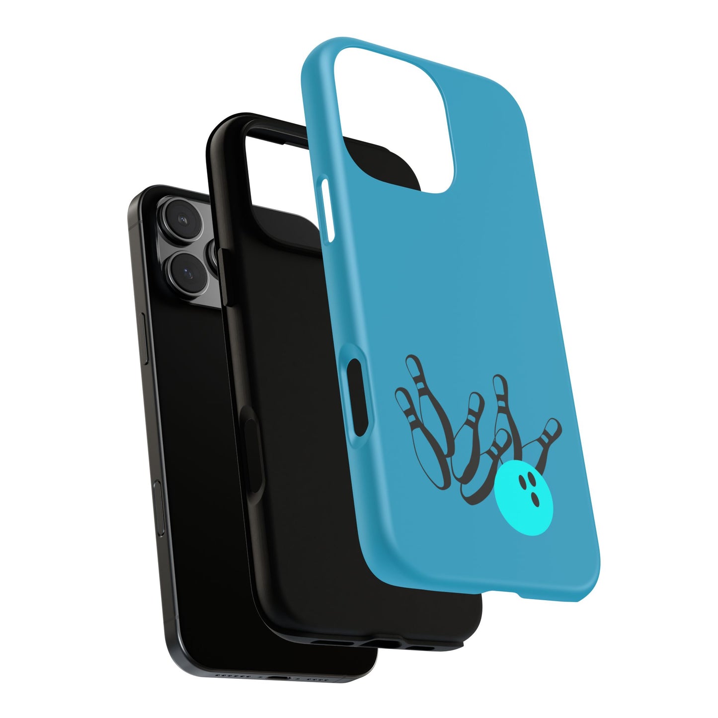 Bowling Phone Case, Tough Cases for Bowling Enthusiasts, Fun Gift for Bowlers, Unique Phone Accessory, Sports Themed Cases