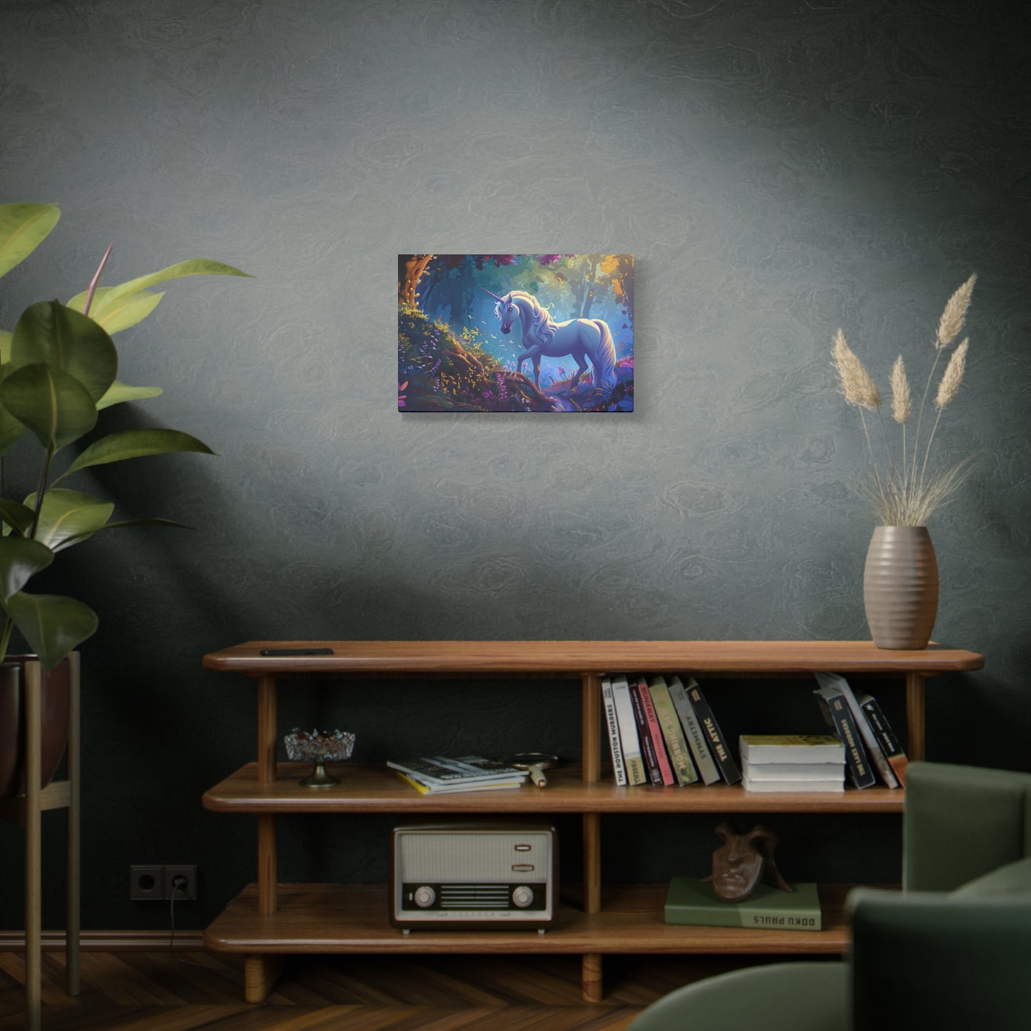 Matte Canvas, Stretched, 1.25" - Unicorn