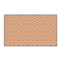 Heavy-Duty Floor Mat — Terracotta Moroccan Tile Pattern, Non-Slip Entry Rug