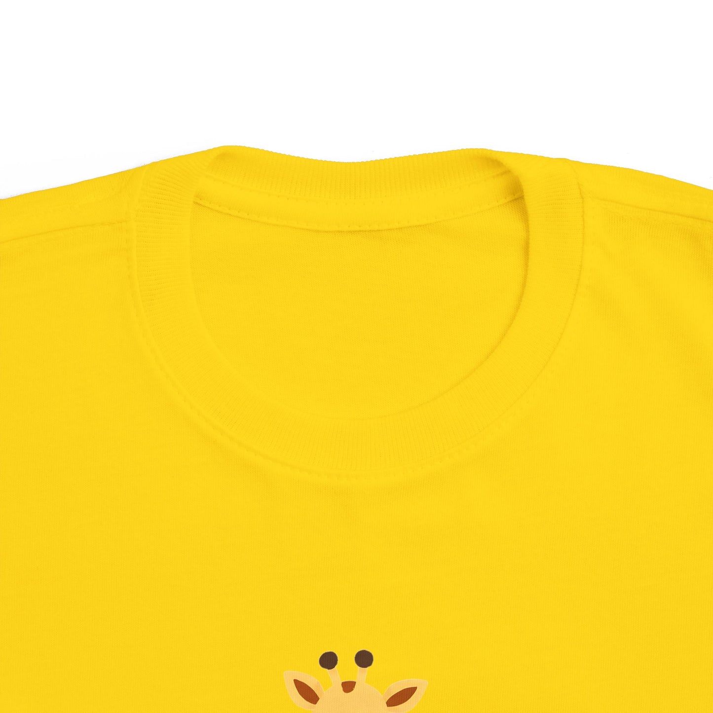 Cute Giraffe Toddler Tee, Perfect Gift for Kids, Birthday Item, Nursery Decor, Summer Outfit, Animal Lover's Shirt