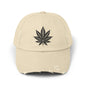 Distressed Embroidered Cap, Unisex Fashion Hat, Streetwear Accessory, Trendy Casual Wear, Gift for Him or Her