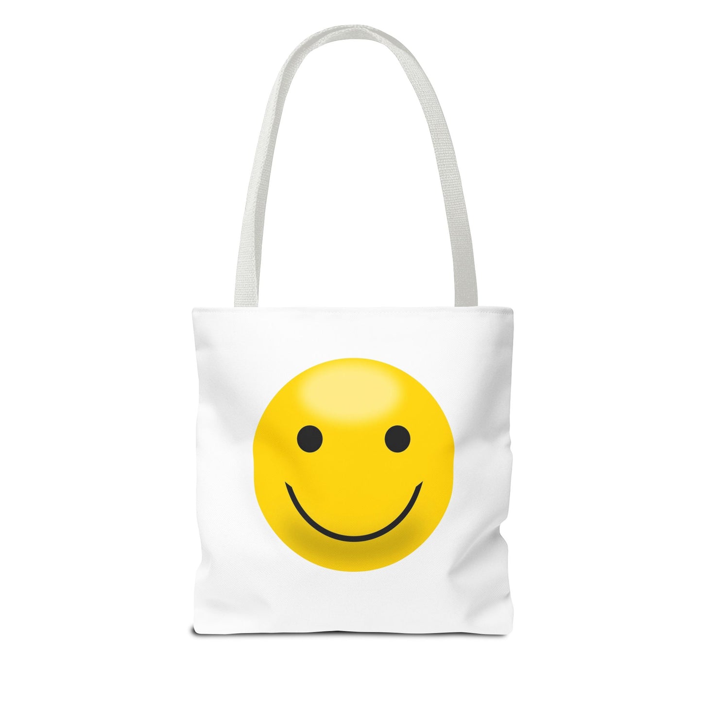 Smiley Face Tote Bag, Eco-Friendly Shopping Bag