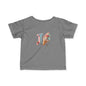 Cute Ice Cream Initial Infant Tee, Baby Shirt, Toddler Clothing, Summer Outfit, Personalized Gift, Kids Apparel