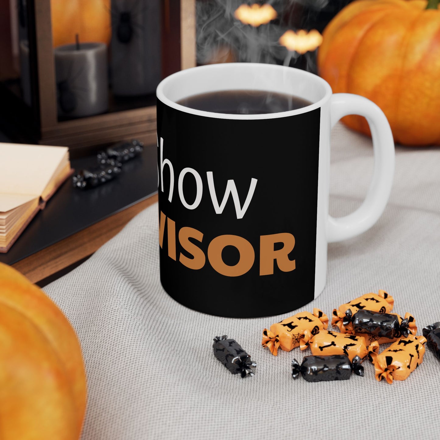 Funny 'Shitshow Supervisor' Ceramic Mug — Office Coffee Cup Gift (11oz/15oz)