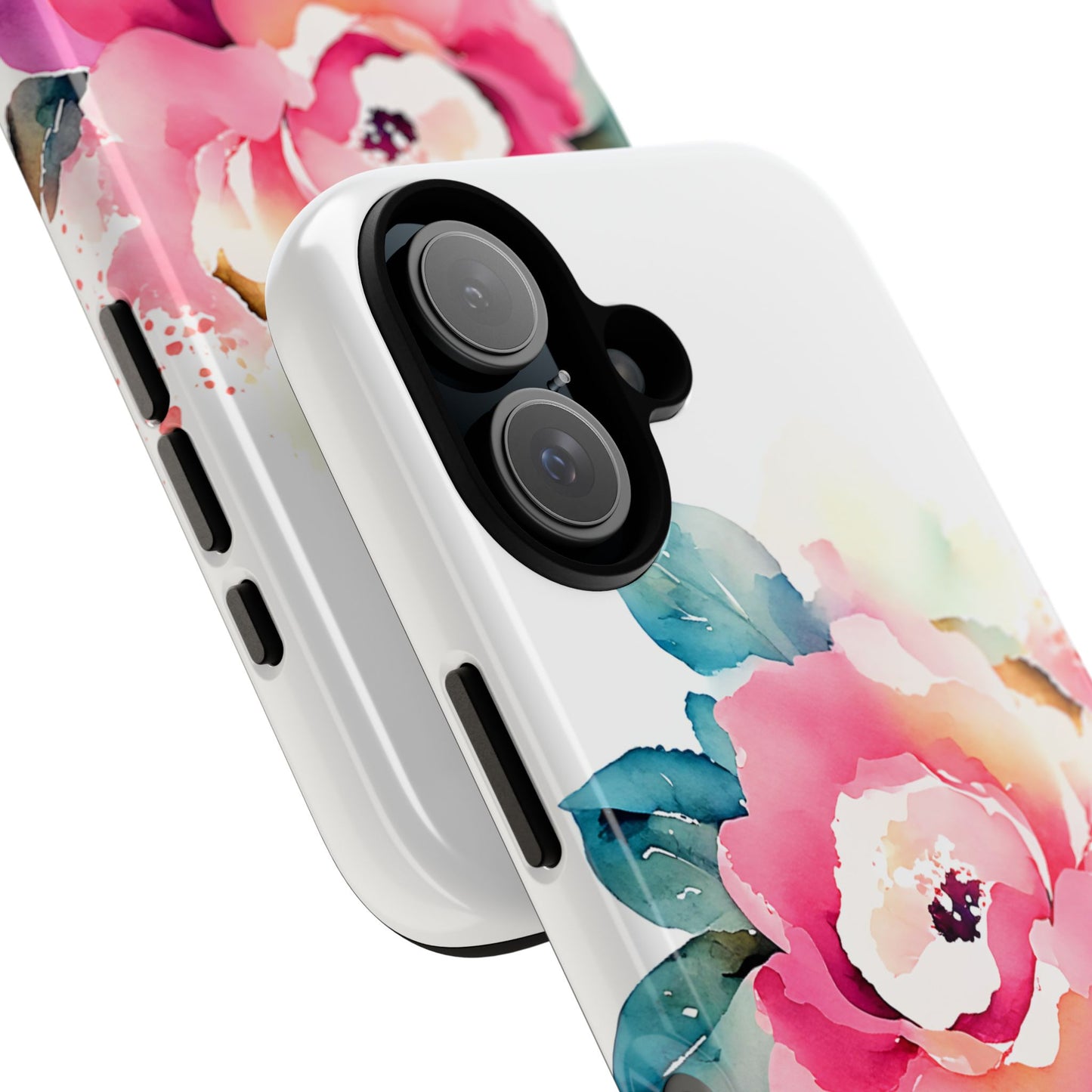 Floral Phone Case - Vibrant Rose Design