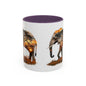 Elegant Elephant Accent Coffee Mug - Nature Lover Gift, Animal Lover Mug