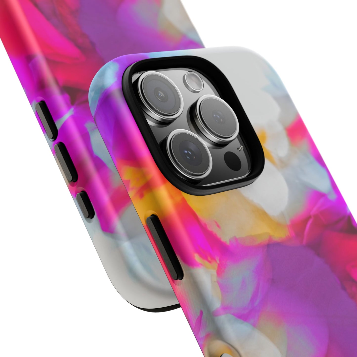 Floral Phone Case: Stylish Art for Your Device, Tough Cases, Gift for Her, Flower Print, Trendy Accessories, Phone Protection