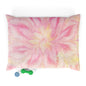 Cozy Pet Bed, Boho Dog Bed, Cat Bed, Pink Pet Cushion, Floral Pet Lounge, Pet Gift for Dog Lovers