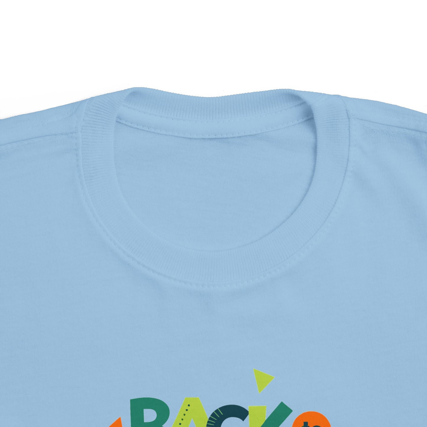 Colorful Toddler Tee - Perfect for Back to School
