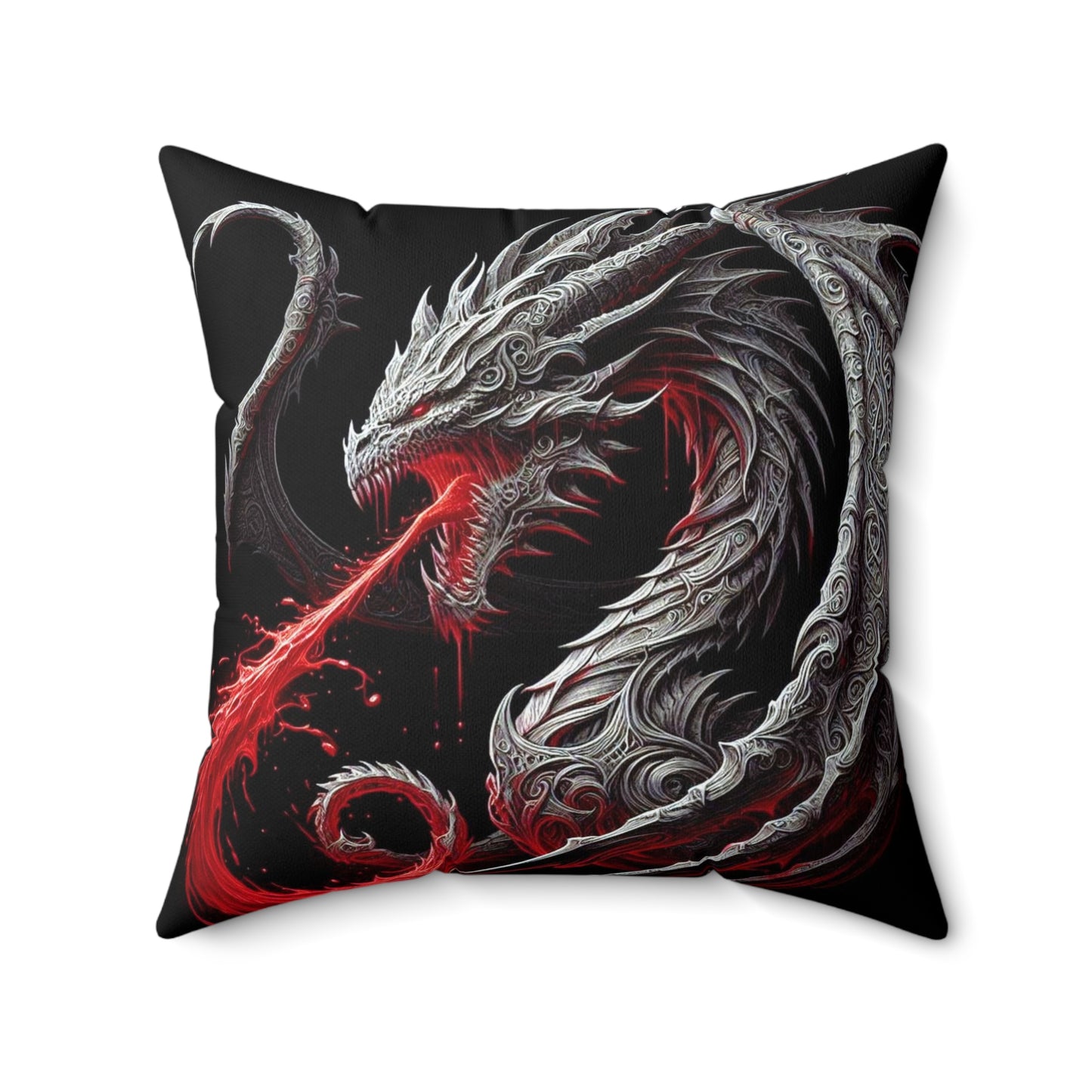 Dragon Breath Decorative Pillow