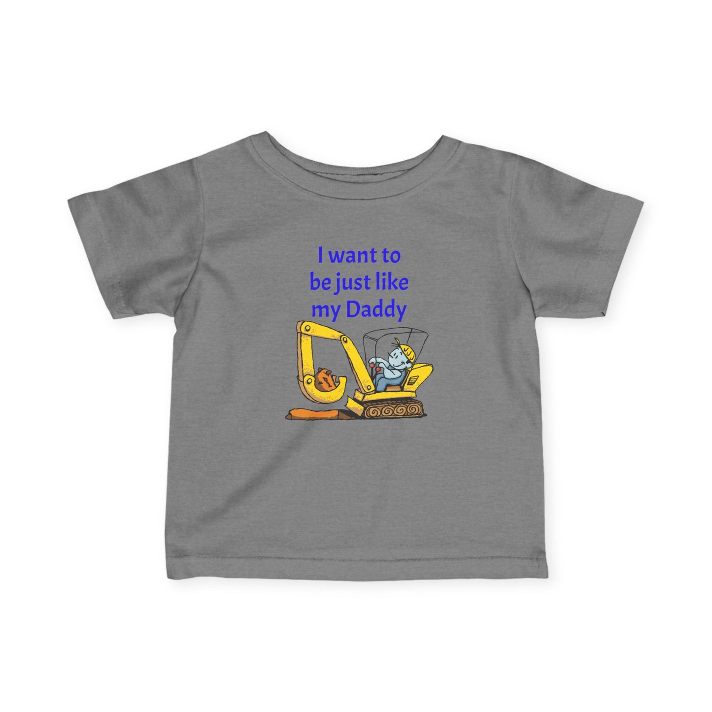 Daddy's Little Helper Infant Tee, Cute Baby Shirt, Toddler Gift, Father's Day Outfit, Family Matching Tee