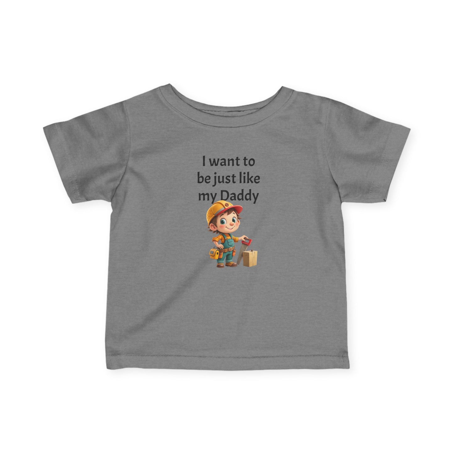Dad’s Little Helper Infant Tee, Cute Child Shirt, Father’s Day Gift, Toddler Gift Idea, Baby Clothes, Family Matching Outfits