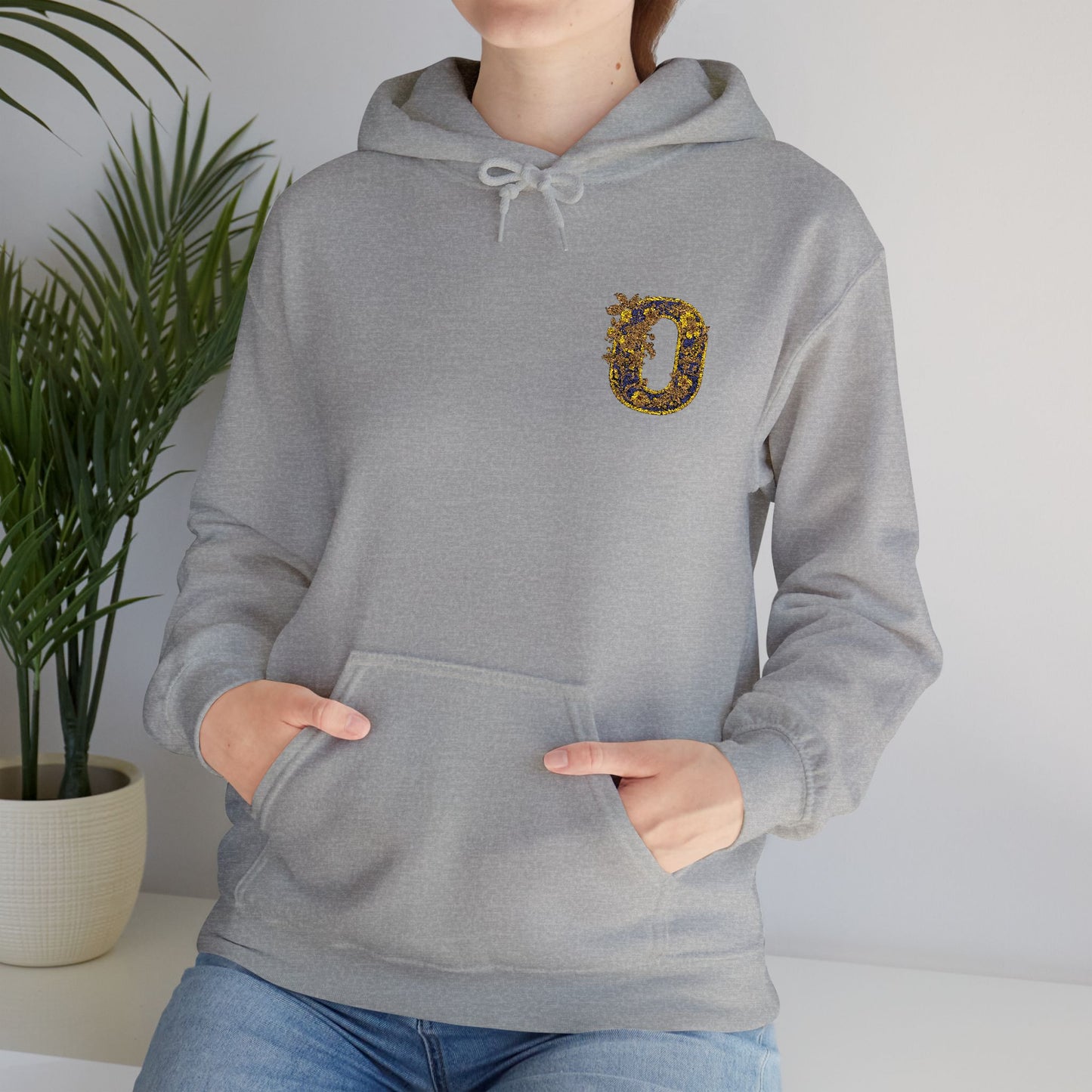 Unisex Heavy Blend™ Hooded Sweatshirt - Letter O