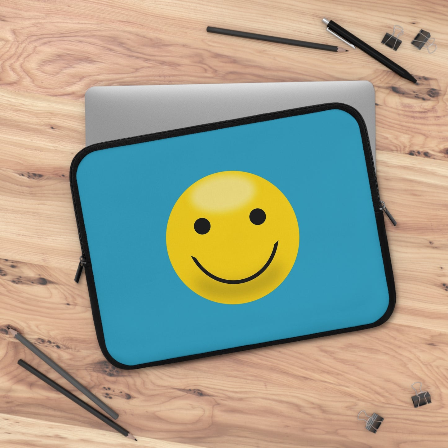 Smiley Face Laptop Sleeve | Cute Laptop Case