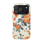 Floral Hummingbird Magnetic Phone Case — Impact-Resistant Protective Cover