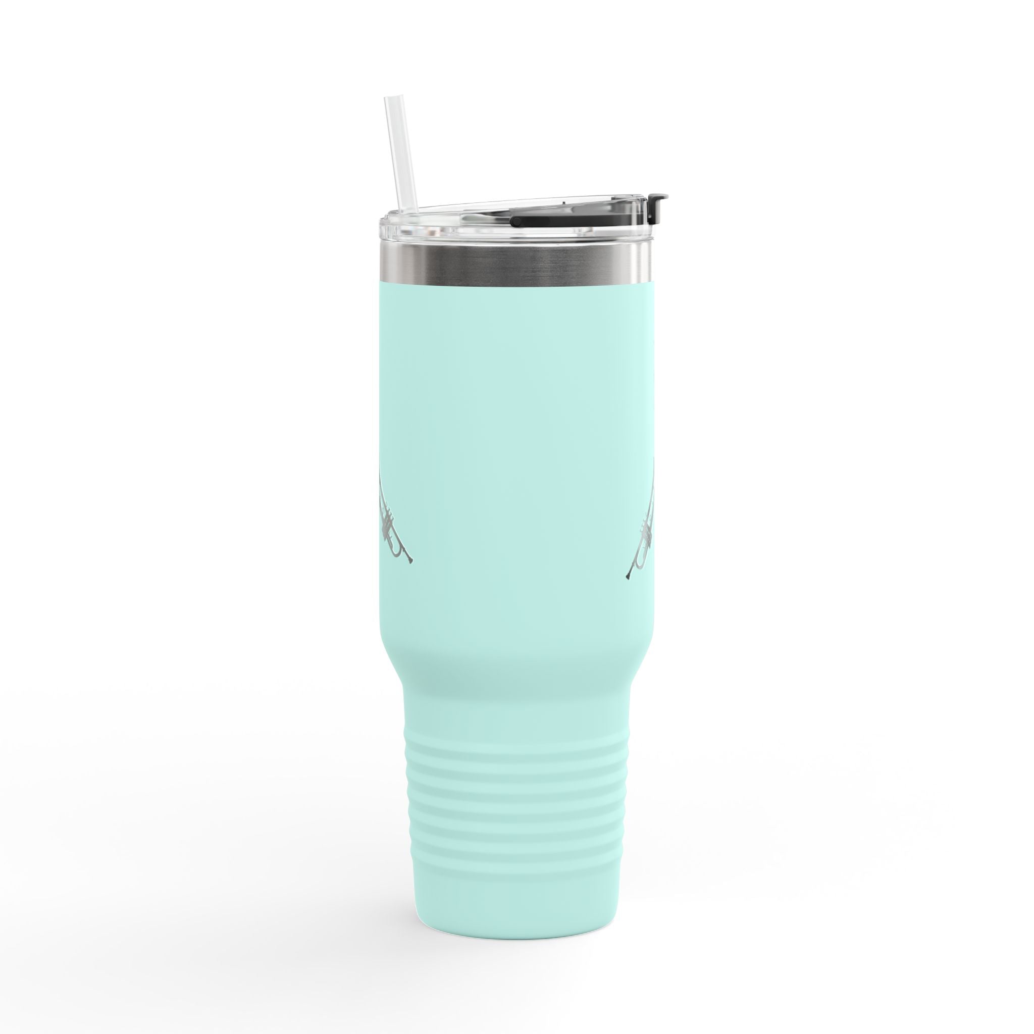 40oz Insulated Travel Mug — Musical Spark Plug Design