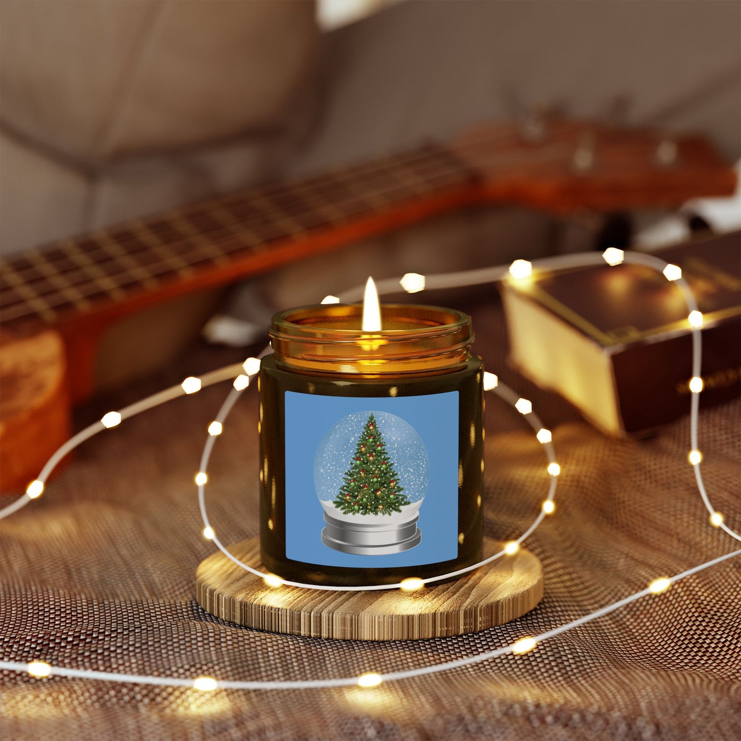 Scented Candles, Coconut Apricot Wax (4oz, 9oz)