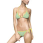 Floral Green Bikini Swimsuit, Beachwear, Summer Swimwear, Tropical Vacation, Swim Set, Pool Party Outfit