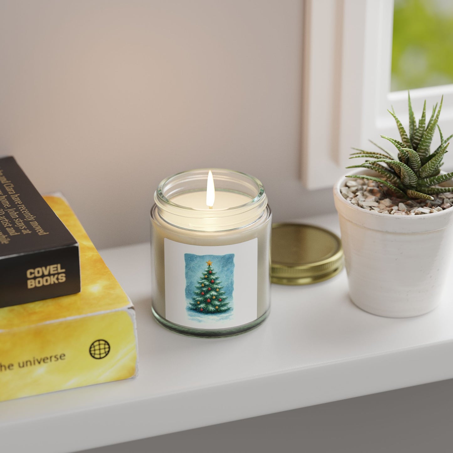 Christmas Tree Scented Candles | Cozy Holiday Decorative Candles