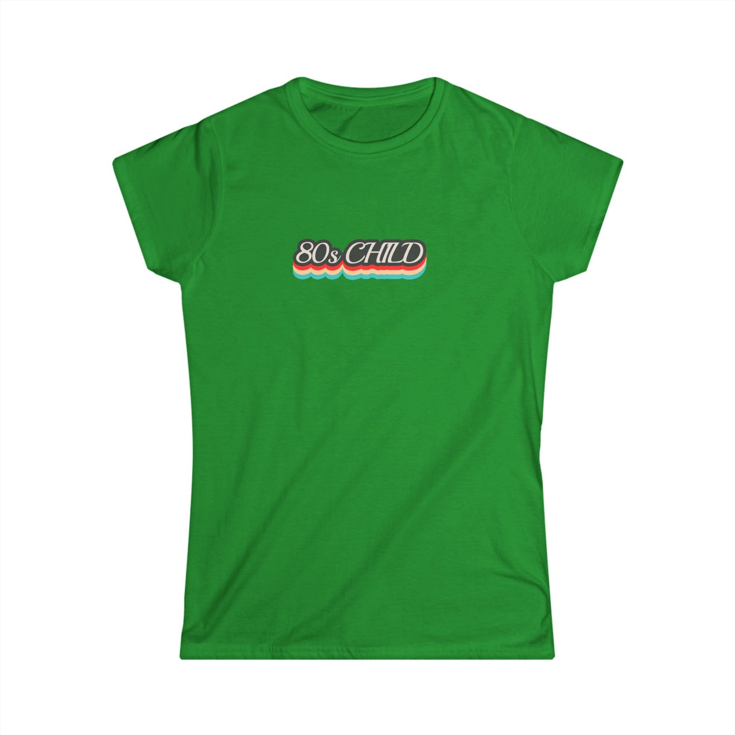 Women's Softstyle Tee - 80's chc