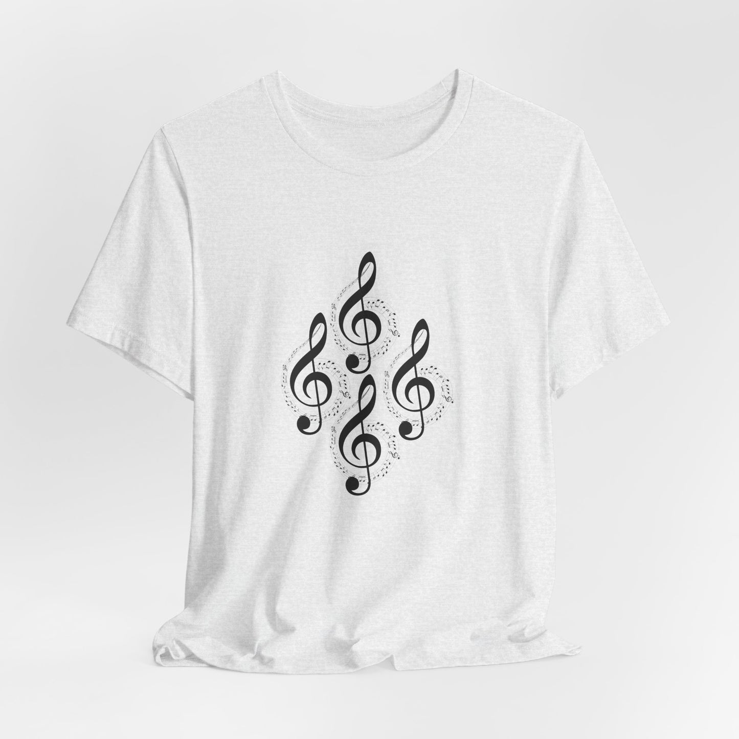 Musical Notes Tee - Perfect for Music Lovers, Casual Wear, Concerts, Festivals, Unique Gift Idea