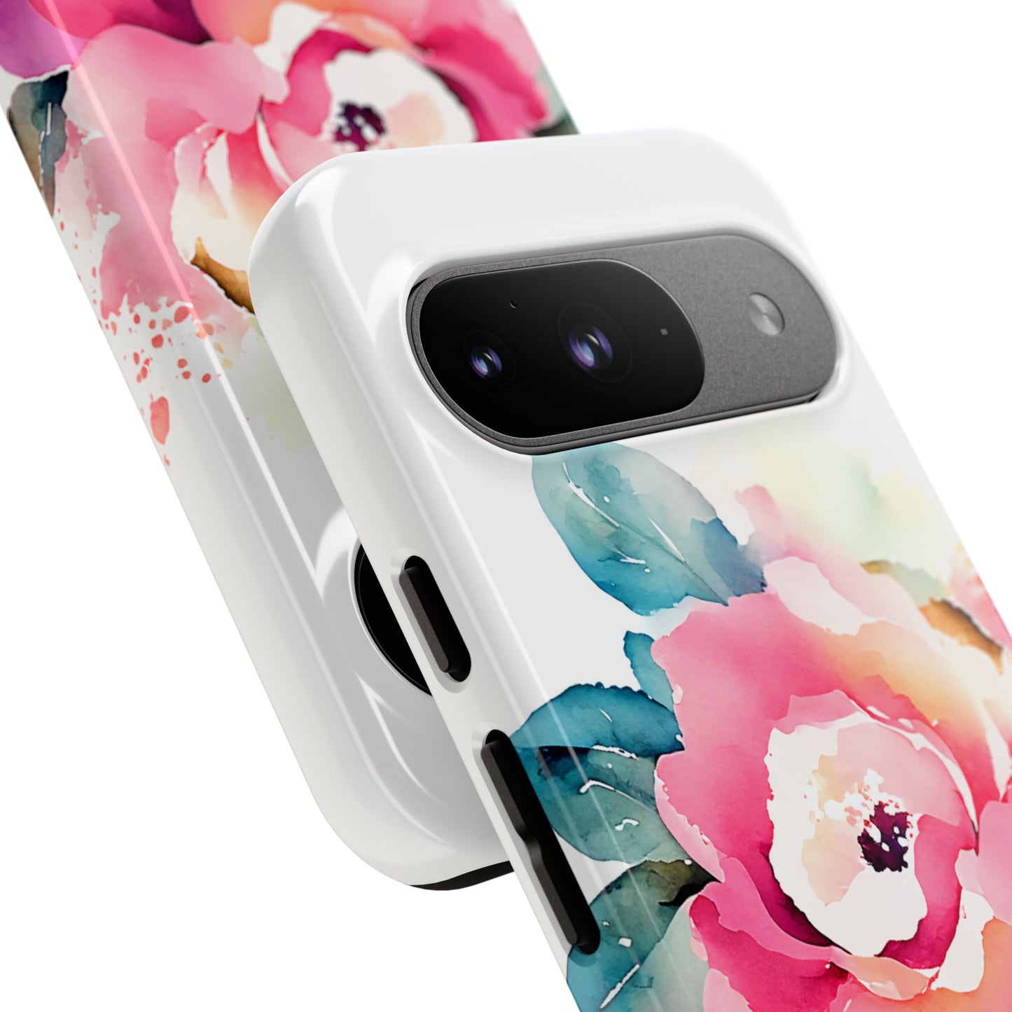 Floral Phone Case - Vibrant Rose Design