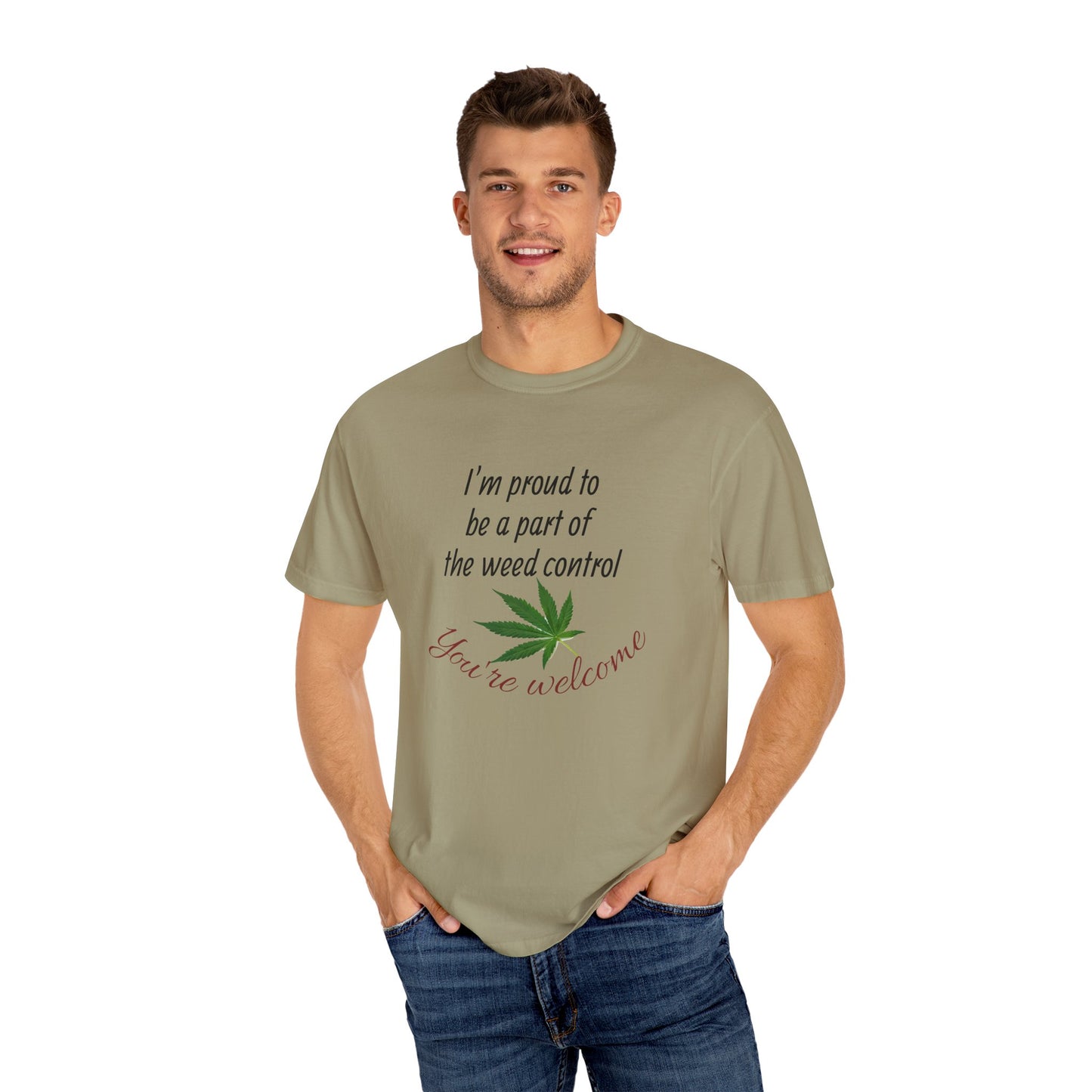 Proud Weed Control Unisex T-shirt, Cannabis Enthusiast Gift, Stoner Humor Tee, Eco-Friendly Apparel, Perfect for 420 Celebrations