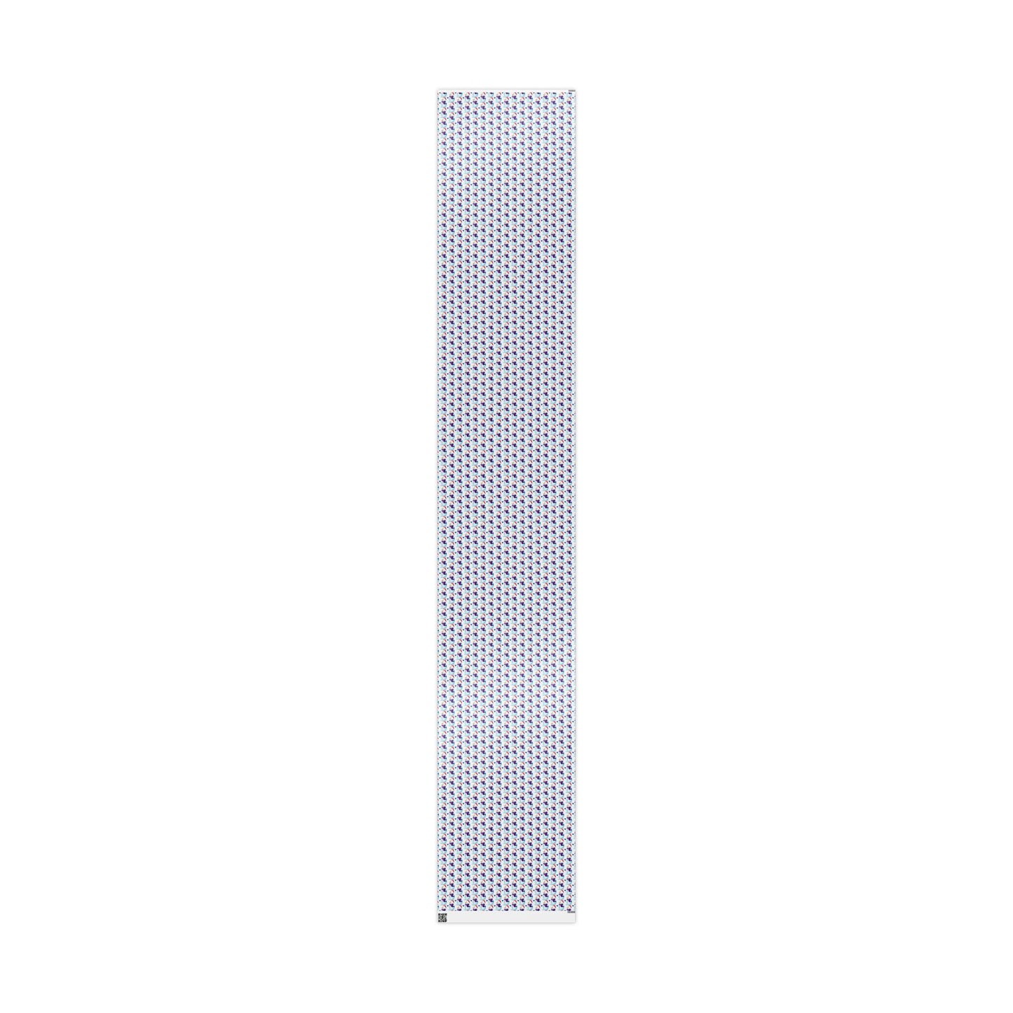 Snowman Pattern Wrapping Paper Roll — Cute Winter Holiday Gift Wrap