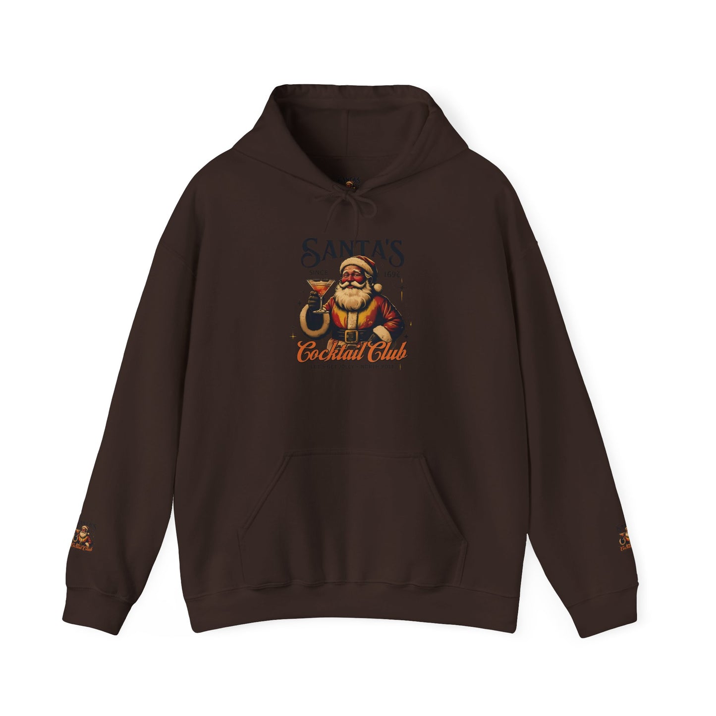 Cozy Holiday Sweatshirt, Perfect Christmas Gift, Santa's Cozy Crew, Winter Comfort Wear, Unisex Hoodie, Festive Apparel