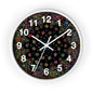 Colorful Mandala Wall Clock Boho Home Decor