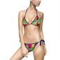 Vibrant Women's Bikini Swimsuit, Colorful Swimwear for Beach Days, Pool Parties, Summer Vacations, Gift for Her, Trendy Swim Style