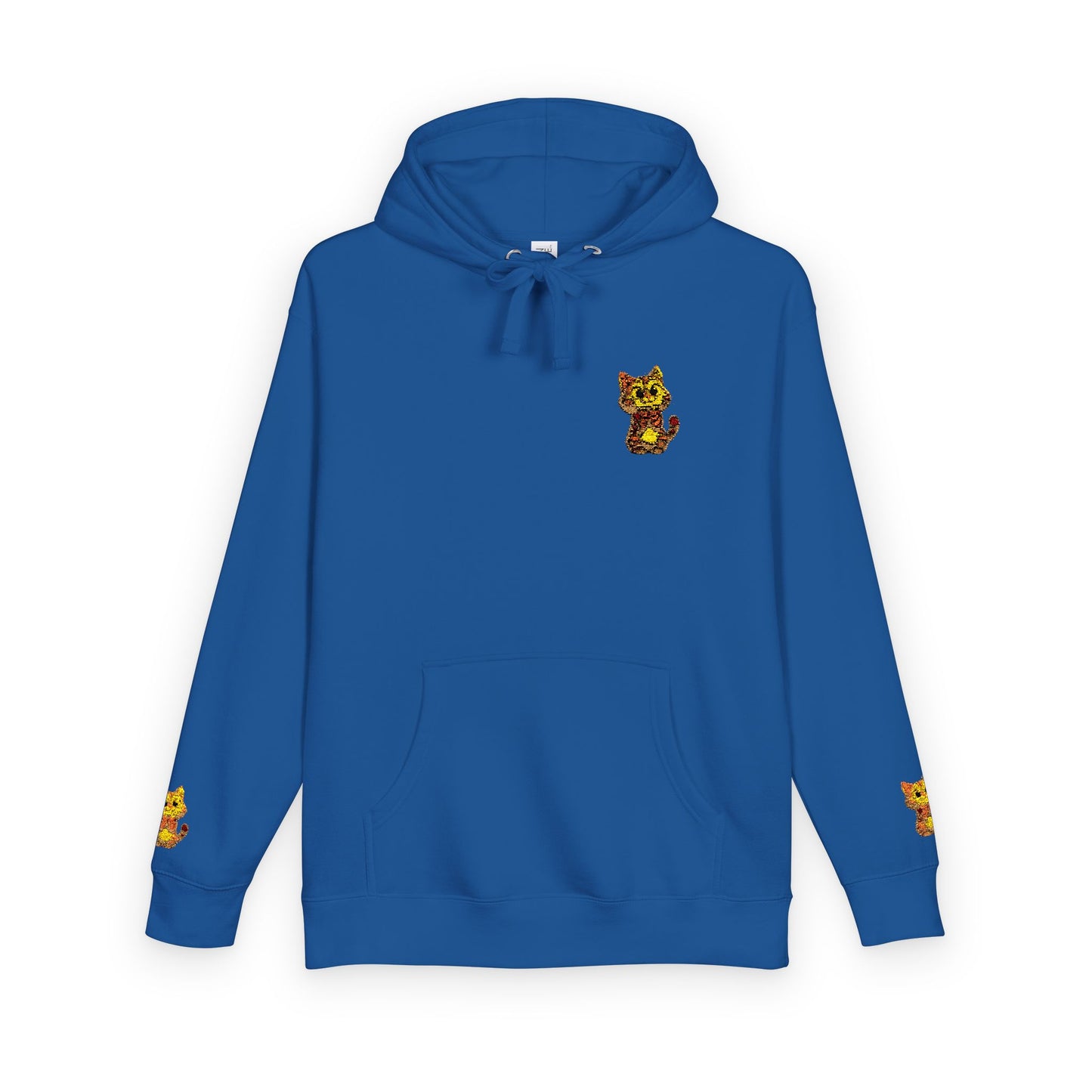 Cozy Fleece Hoodie with Cute Animal Design, Unisex Sweatshirt for Casual Outings, Gifts for Animal Lovers, Perfect for Fall and Winter