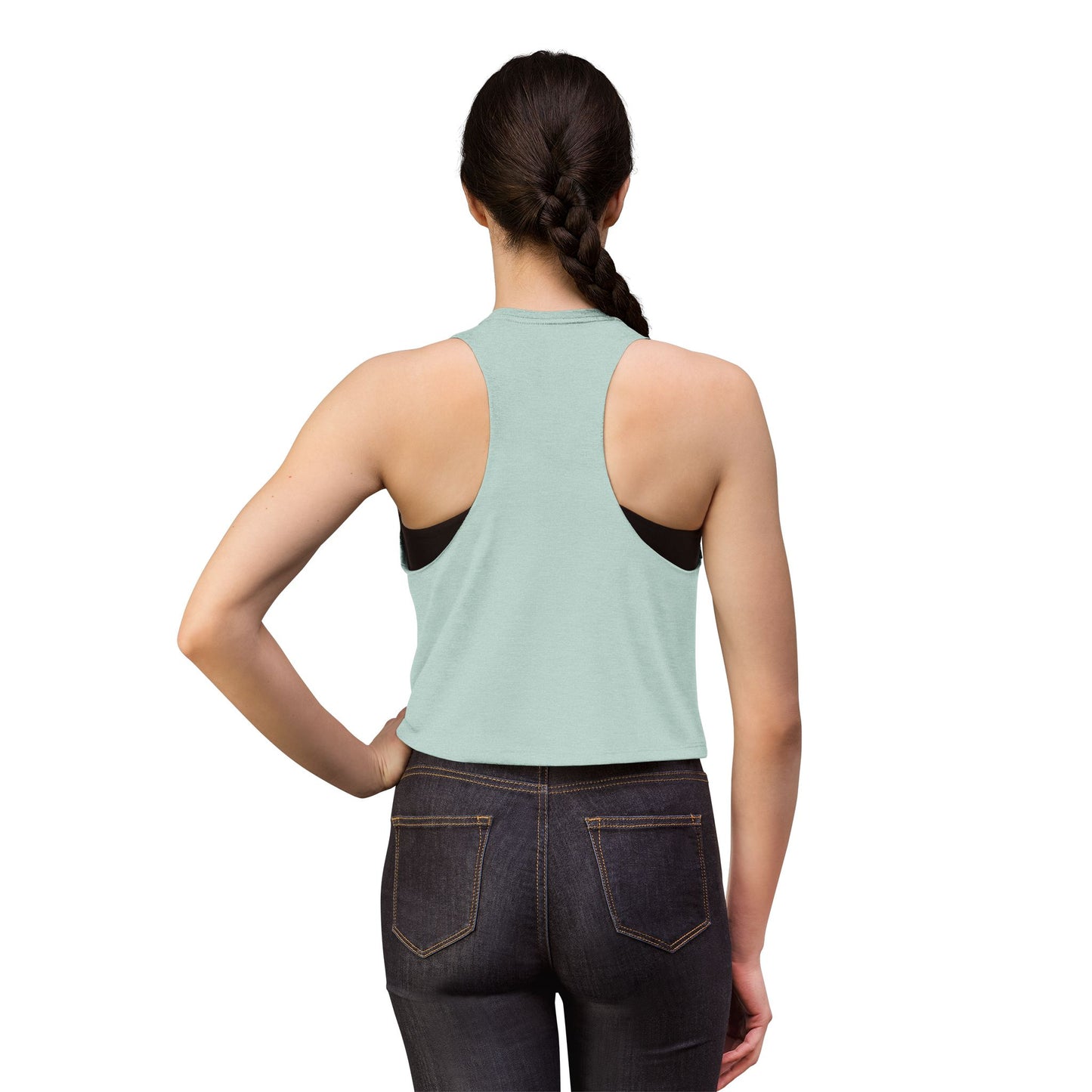 Bee Cute Women's Crop Top — Sweet Bumblebee Graphic