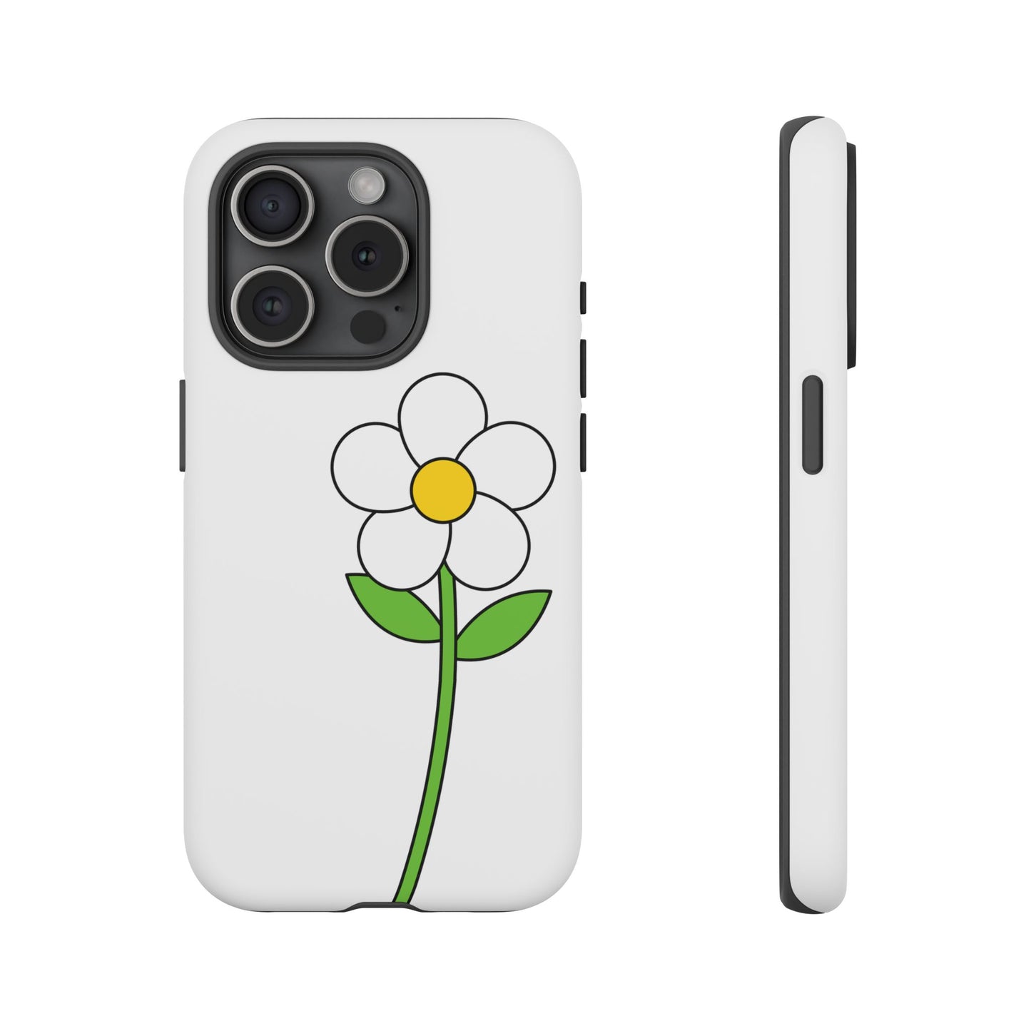 Floral Phone Case, Tough Cases with Flower Design, Cute Phone Accessory, Gifts for Her, Spring Decor, Unique Phone Cases
