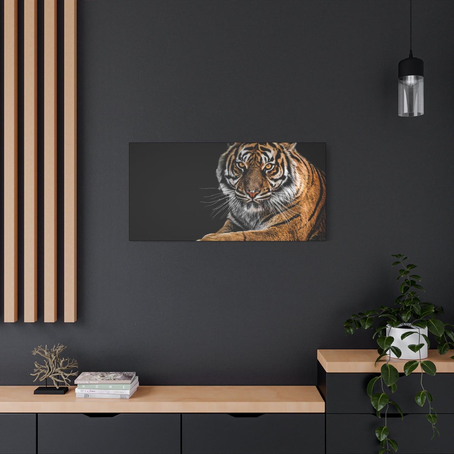 Majestic Tiger Canvas Art, Perfect for Animal Lovers