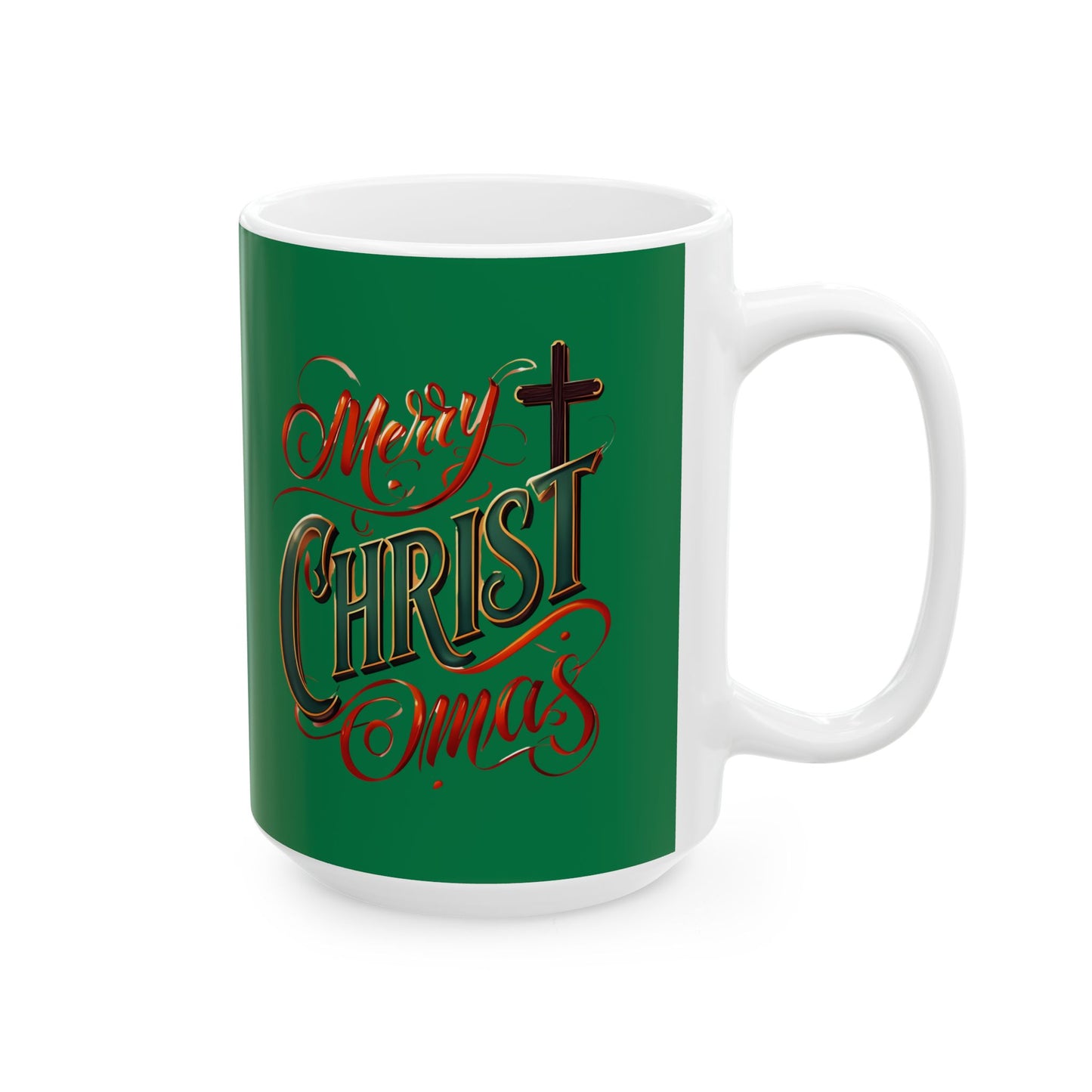 Christmas Ceramic Mug - Festive Holiday Drinkware, Perfect for Gifts, Coffee Lovers, Winter Cheer, Christmas Decor