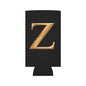 Custom Monogrammed "Z" Can Cooler, Personalized Drink Holder, Wedding Favors, Birthday Gifts, BBQ Accessories, Outdoor Events
