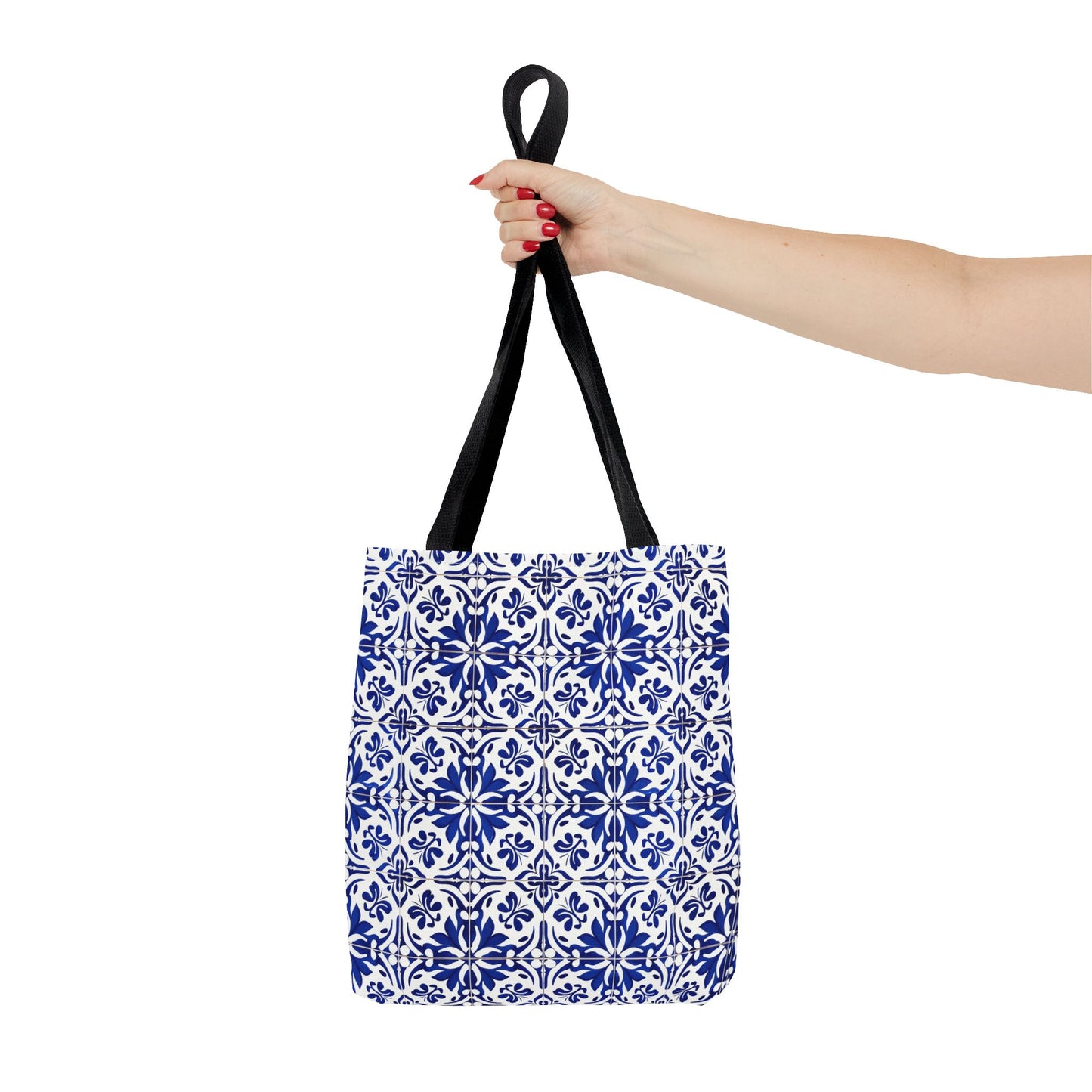 Blue Moroccan Tile Tote Bag