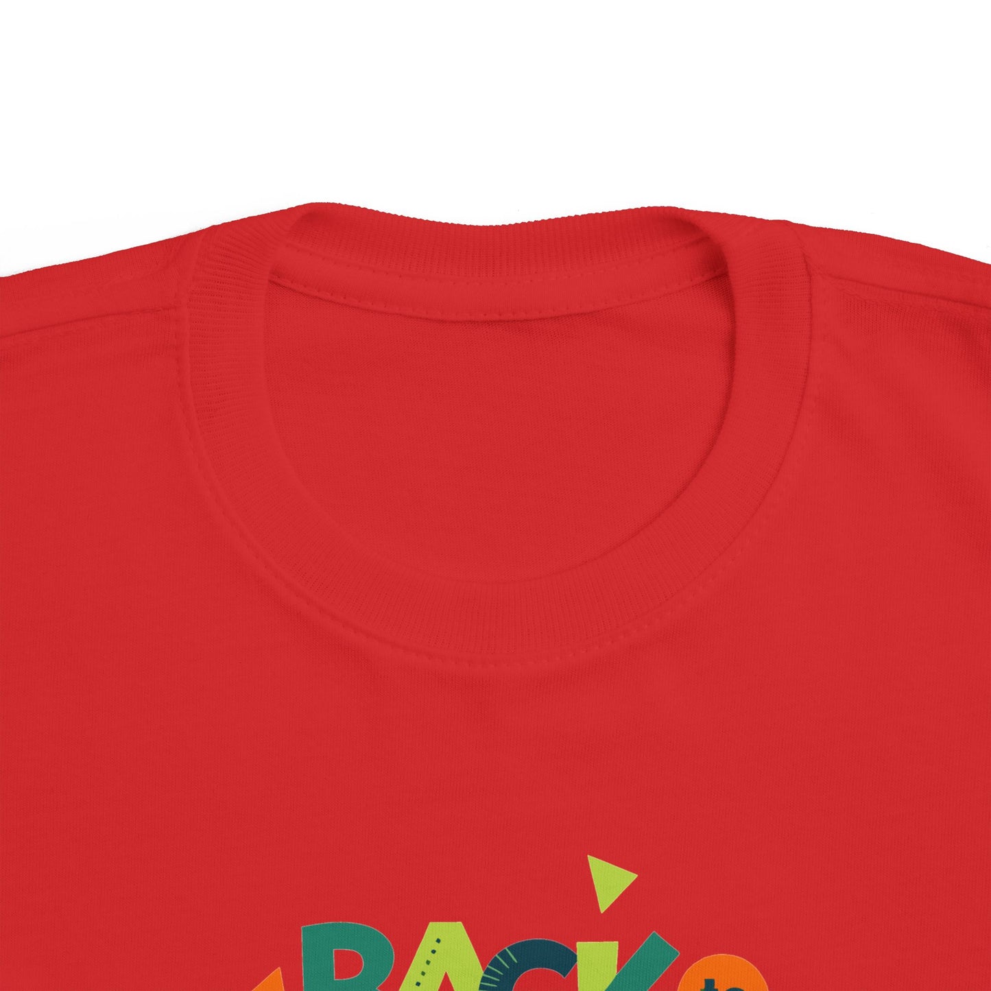 Colorful Toddler Tee - Perfect for Back to School