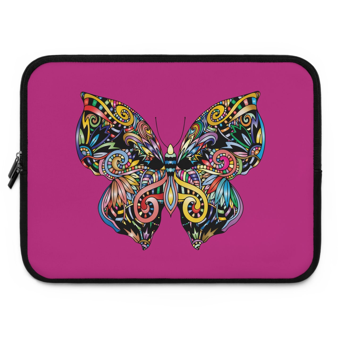 Colorful Butterfly Laptop Sleeve | Stylish Computer Case