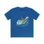 Surfer Girl Kids Softstyle Tee, Youth Surf T-Shirt, Cool Summer Top, Beachwear for Kids, Gift for Young Surfers, Fun Outdoor Apparel