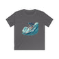 Surfer Girl Kids Softstyle Tee, Youth Surf T-Shirt, Cool Summer Top, Beachwear for Kids, Gift for Young Surfers, Fun Outdoor Apparel